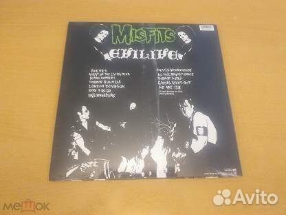 Misfits – Evilive Re USA LP Запечатан