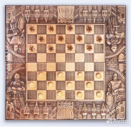 Шахматы шашки нарды ручной работы