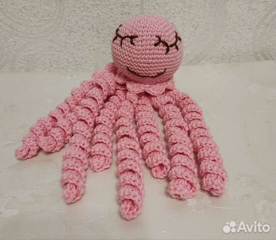 Осьминог для недоношенных деток. Ручная работа