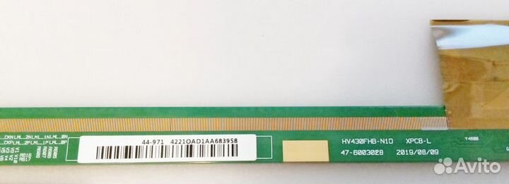 HV430FHB-N1D xpcb-R/L 47-6003029 47-6003028