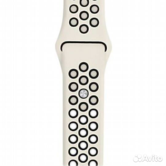 Ремешок Nike для Apple Watch 38/40mm (серый с белы