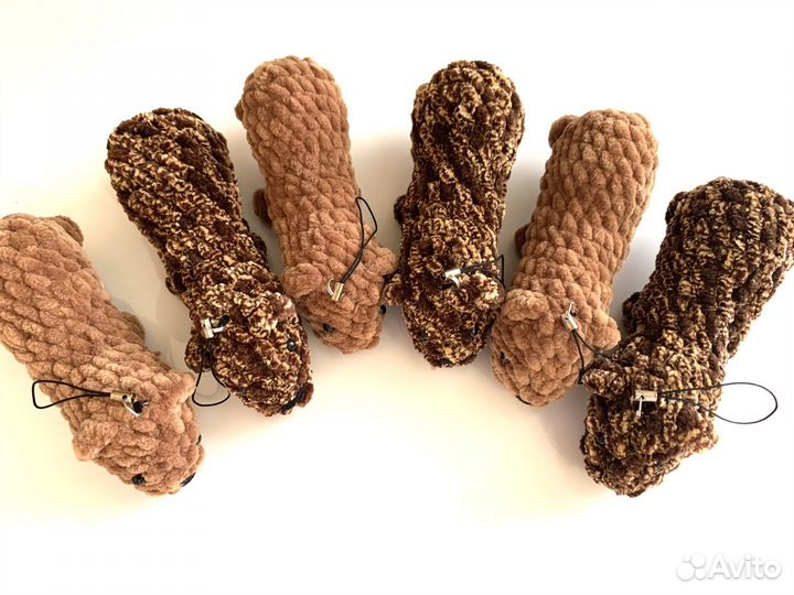 Капибара брелок