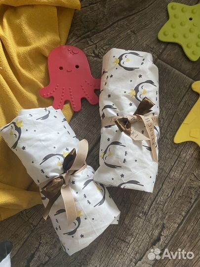 Chicco Next2Me новые простыни на резинке