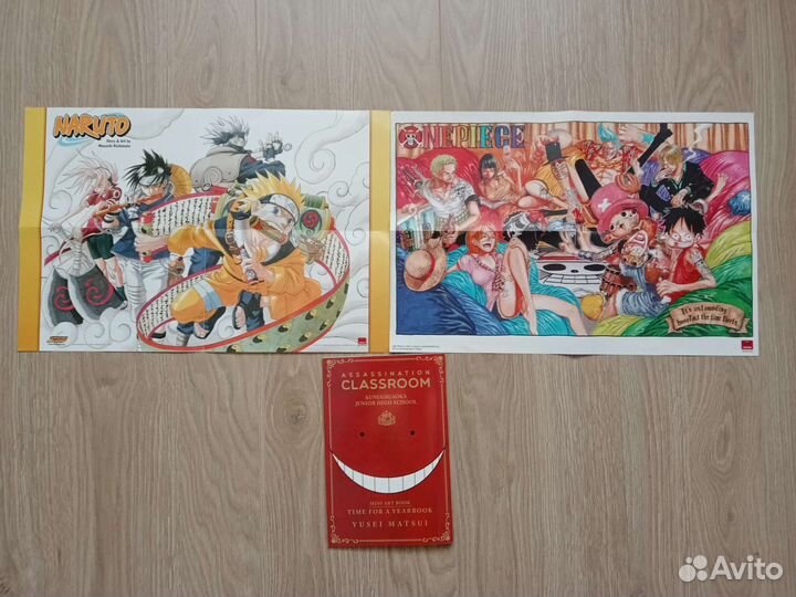 Японские открытки, плакаты, буклеты