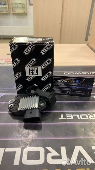 Щеточный узел генератора Chevrolet Lacetti (2 кон)