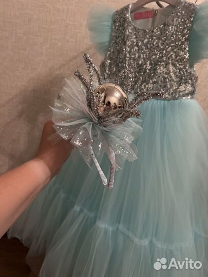 Платье праздничное 110-116