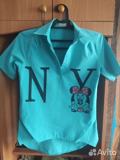 Рубашка для девочки 140