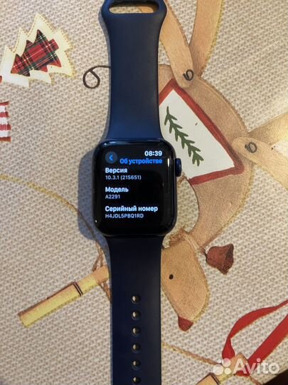 Apple watch s 6 40mm blue