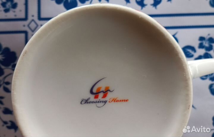 Набор чашка с блюдцем 5 шт