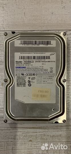 Жесткий диск Samsung 300gb