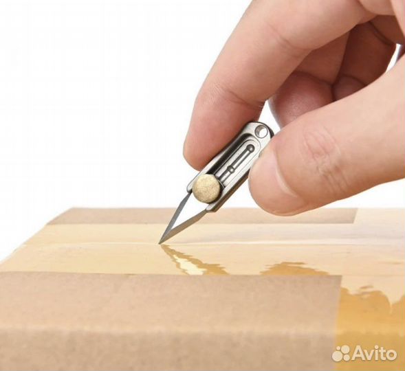 Карманный латунный мини нож