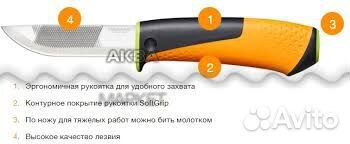 Ножи fiskars (Финляндия )