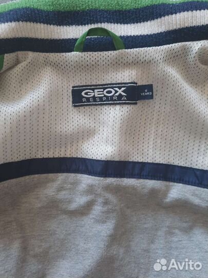 Бомбер доя мальчика geox respira оригинал
