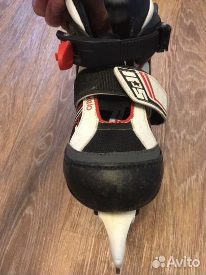 Хокейные раздвижнык коньки Oxelo. Размеры 32-40