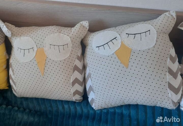 Бортики подушки в детскую кроватку