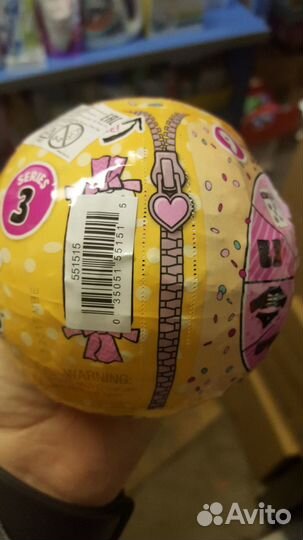 Оригинальная кукла LOL конфетти