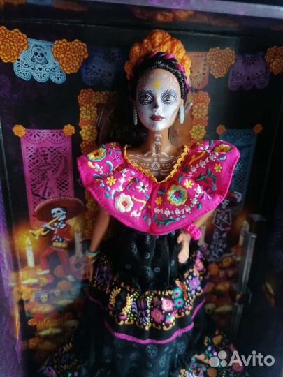 Кукла Barbie Барби Диа Де Муэртос День мертвых