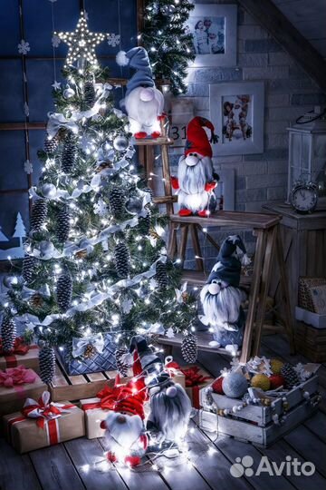 Гном Новогодний - мягкая игрушка