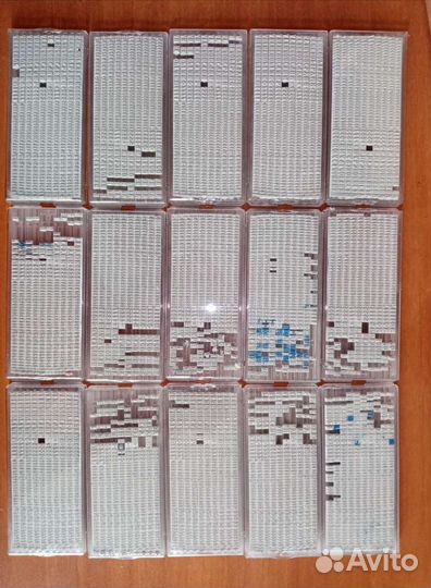 Касса букв, цифр и символов для штампов