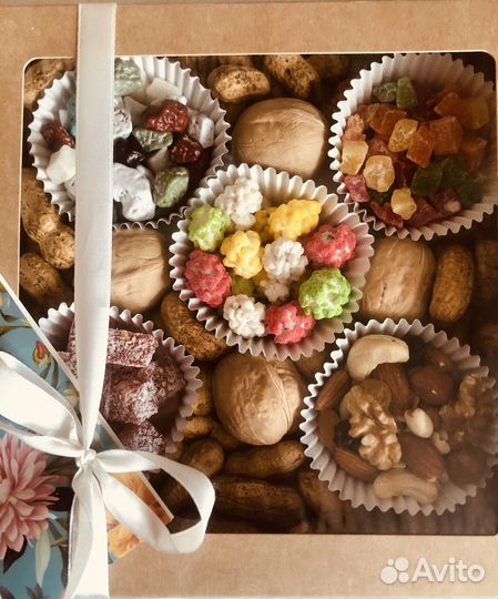 Сладкие подарки из вкусных цукатов, орехов