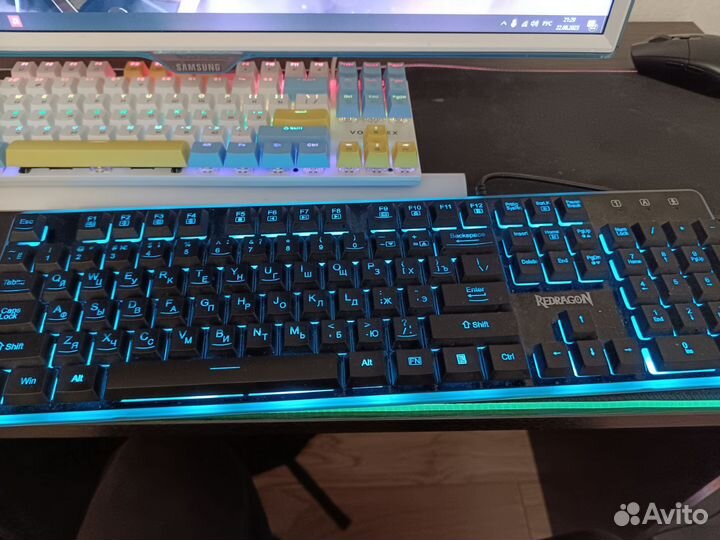 Мембранная клавиатура redragon dyaus k509