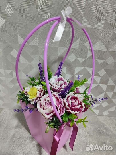 Букет из мыла на подарок