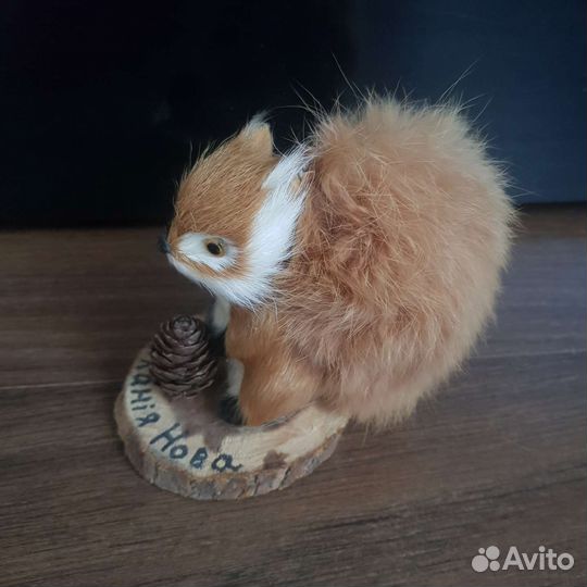 Сувениры статуэтки мех натуральный