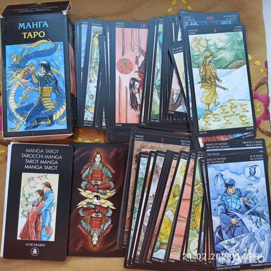 Колода таро - манга и ленорман