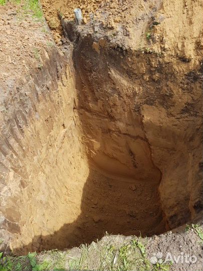 Выгребная яма, переливная яма, септик. канализация