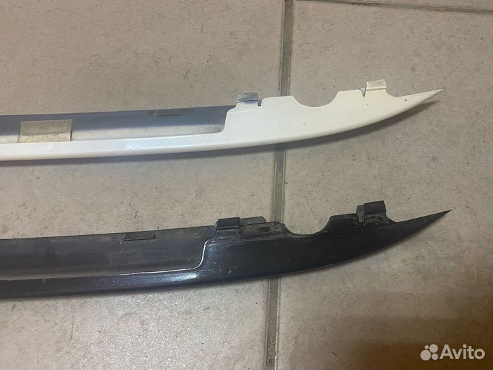 Накладка переднего бампера Mercedes W221