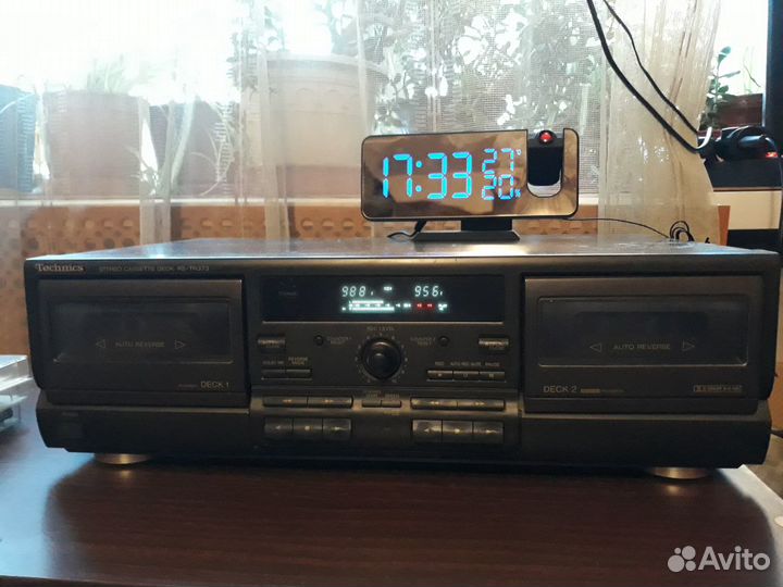 Двухкассетная дека technics RS-TR 373