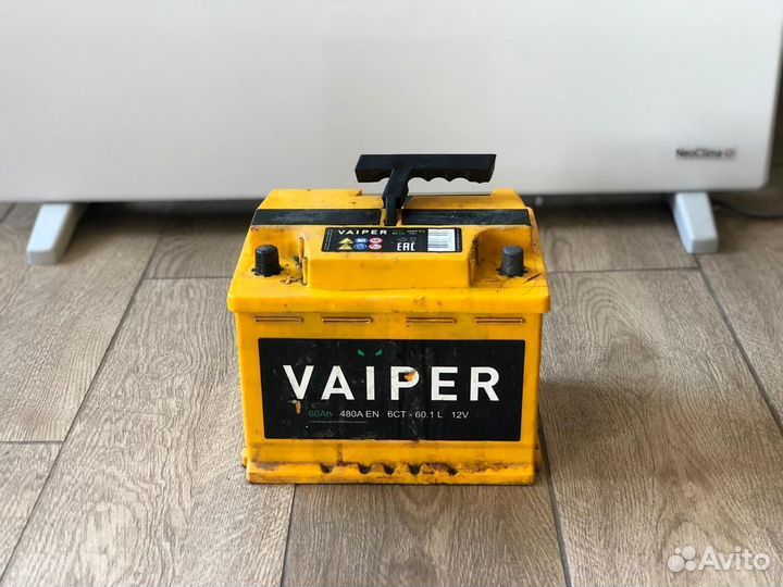 Аккумулятор бу 60 Ач на ваз