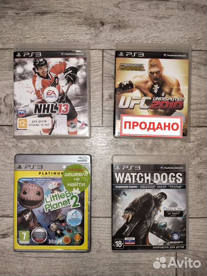 Игры Sony playstation 3