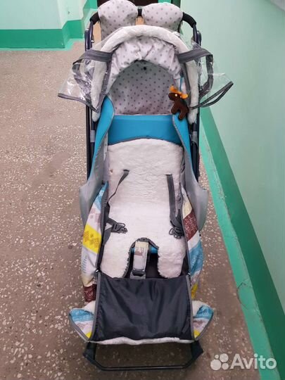 Санки коляска Nika kids