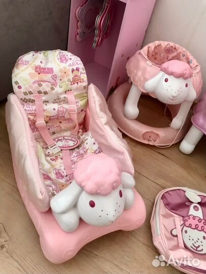 Baby Annabell Стульчик для кормления и ходунки