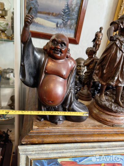 Статуэтка Будды, Хотей, бронза