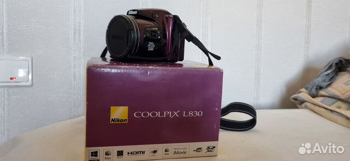 Цифровпя зеркальная камера Nikon coolpix L 830