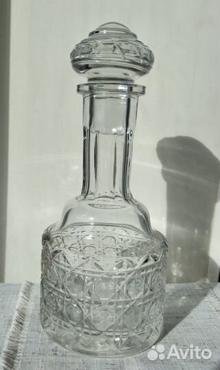 Штоф хрустальный (750 мл.) И 6 стопок