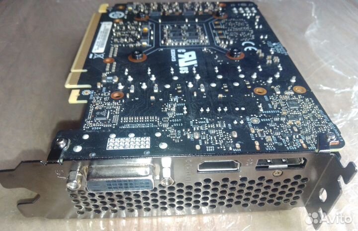 Компактная видеокарта MSI GTX 1660 Super 6Gb gddr6