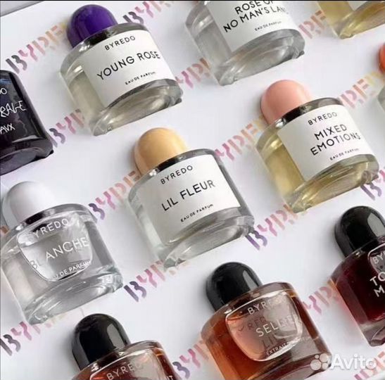 Аромасет из 12 женских и унисекс ароматов byredo