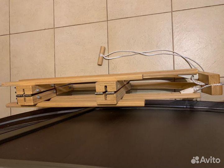 Санки деревянные