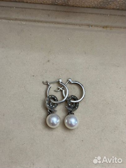 Серебряные серьги