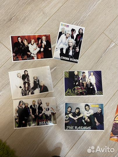 Мини постеры cinema bizarre, the rasmus