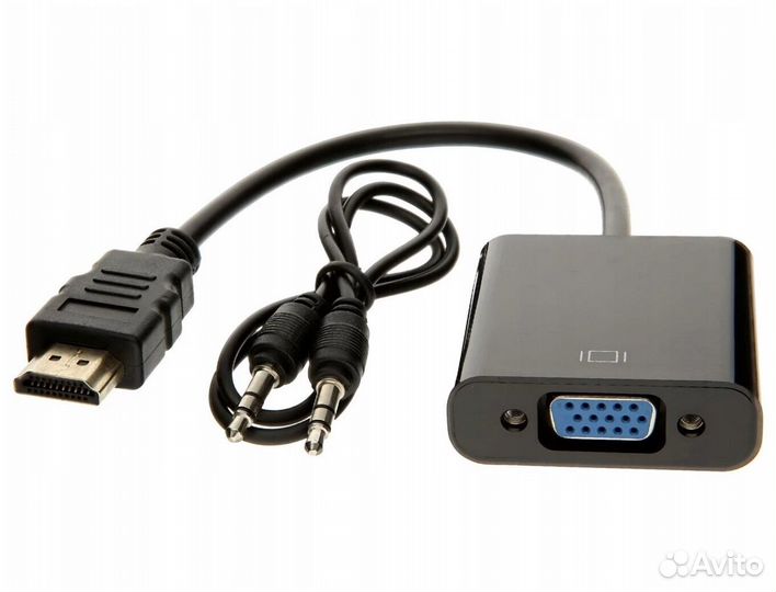 Переходник hdmi vga + аудио