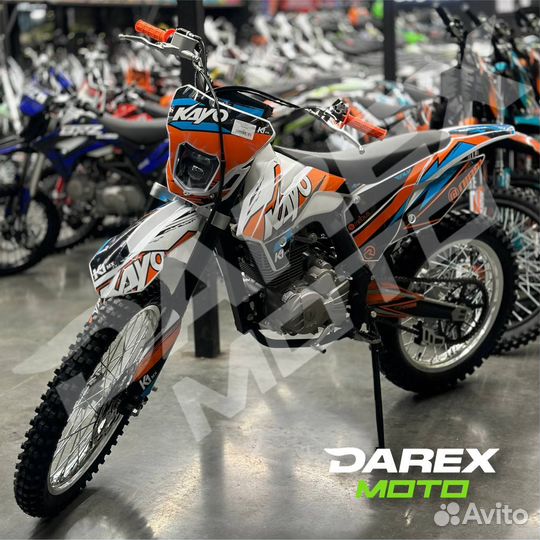 Мотоцикл кроссовый kayo K1 250 MX
