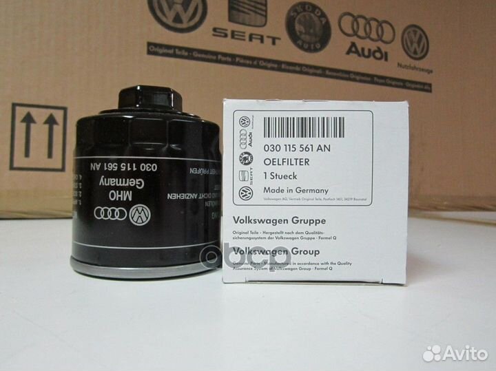 Фильтр масляный 030115561AN VAG