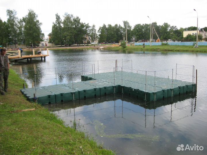 Понтоны пластиковые модульные