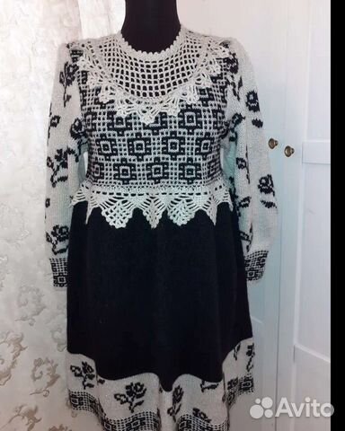 Платье шерсть винтаж СССР