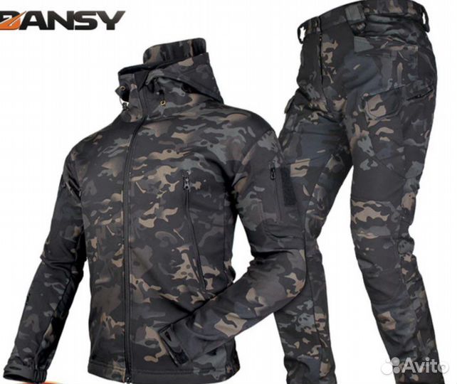 Тактический костюм утепленный