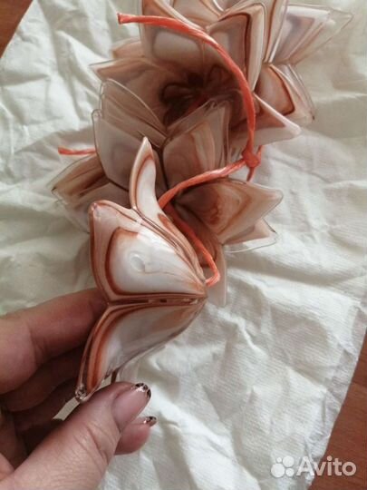 Цветы из стекла